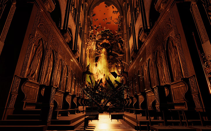virtual game - Save Notre-Dame on Fire VR